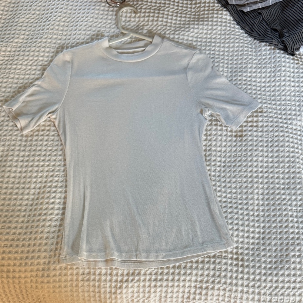 Classic White Women's Top tight fit